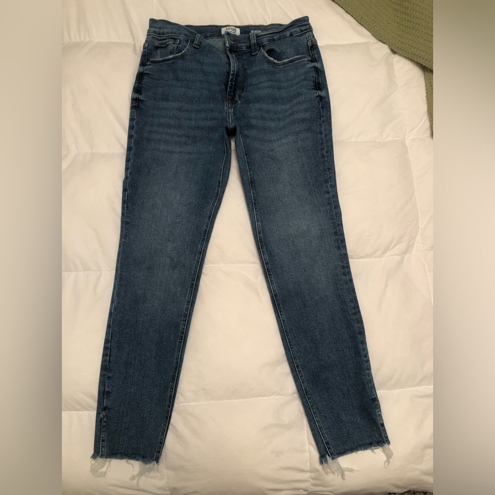 Kensie Classic High rise Skinny Ankle Crop Jeans